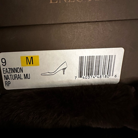 Enzo Angiolini Ladies “Snakeskin” Pointed Toe Pumps. Size 9M - Picture 8 of 9